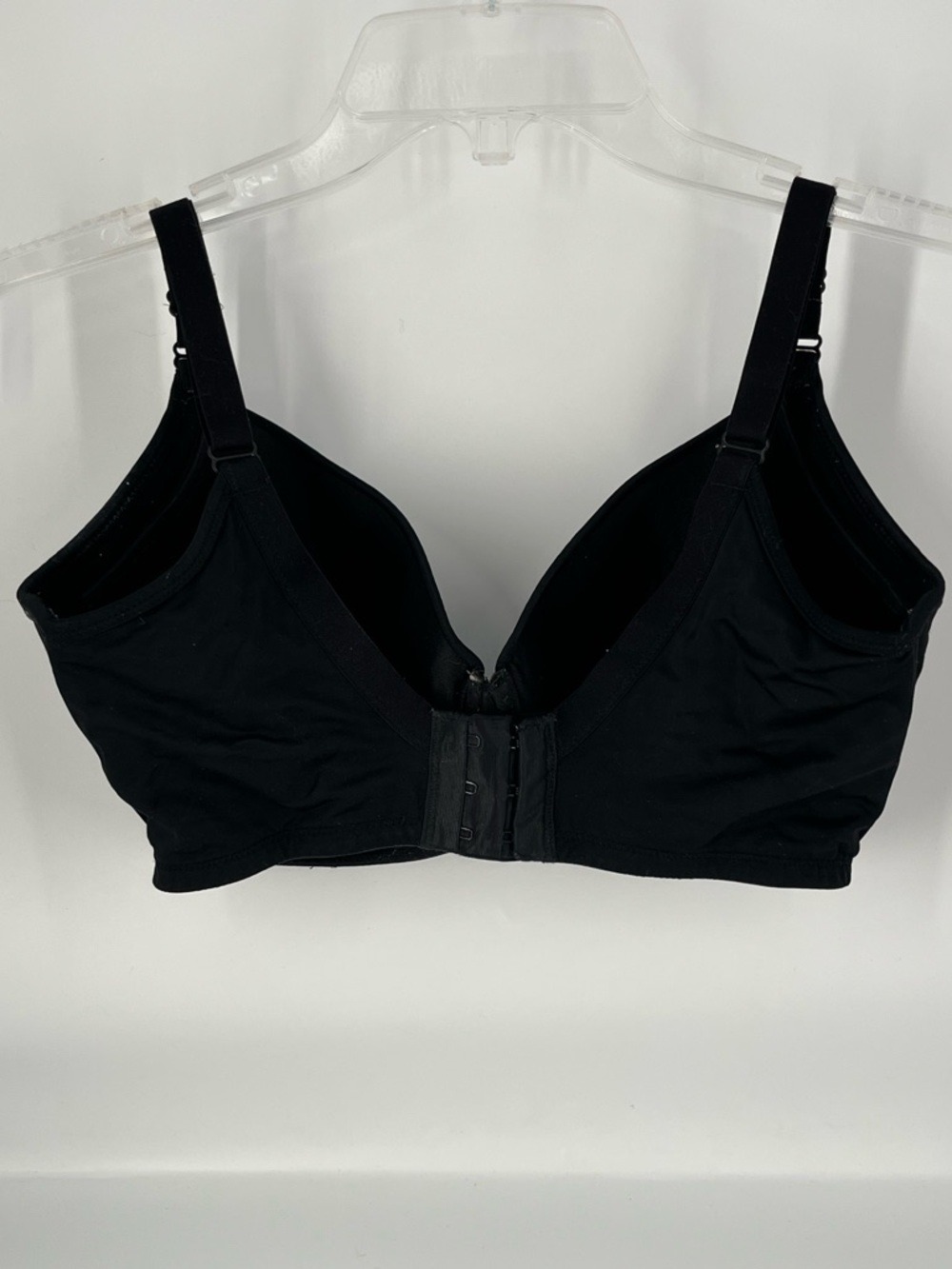 Modern Movement Underwire Full-Coverage Black Support Bra in Black 32 DD